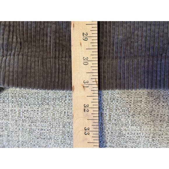 Women Within Corduroy Shacket Warm Pleat-Back Jacket Army Green Sz. 3X (30-32) - Picture 6 of 12